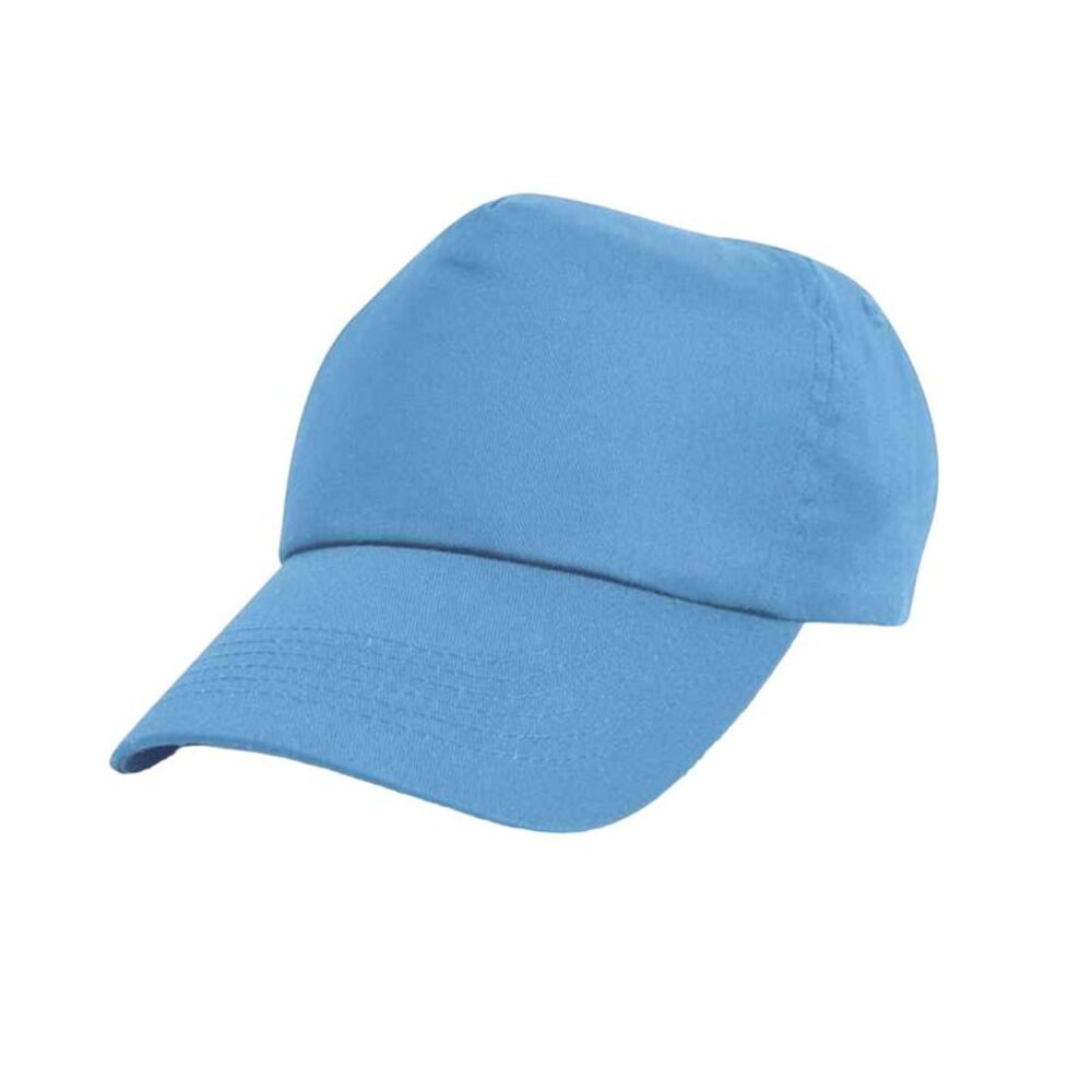 Result Headwear Unisex Adult Cotton Baseball Cap / Sky Blue